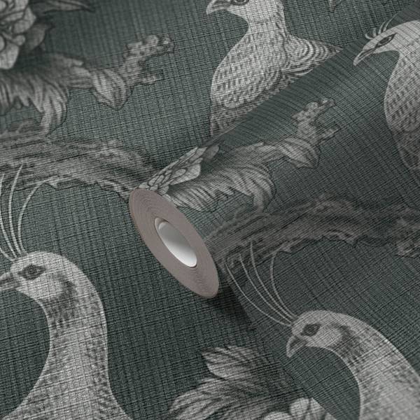 Vliestapete 399821-GU Grau - Fleece - 53 x 1005 x 1 cm
