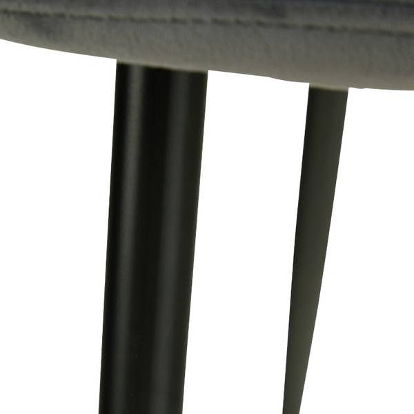 Esszimmerstuhl 2216 Dunkelgrau - Grau - Einzelstuhl