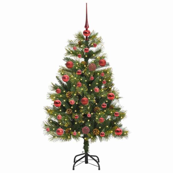 Künstlicher Weihnachtsbaum 3030660-1 Grün - Rot - 75 x 120 x 75 cm