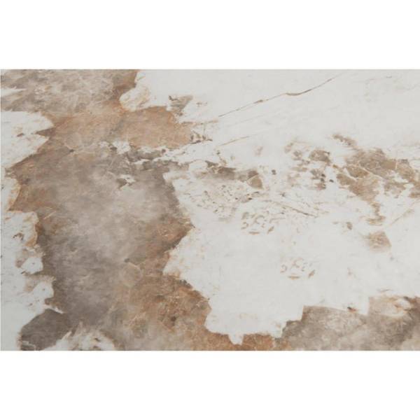 Esstisch Ellipse Beige - Keramik - 220 x 76 x 110 cm