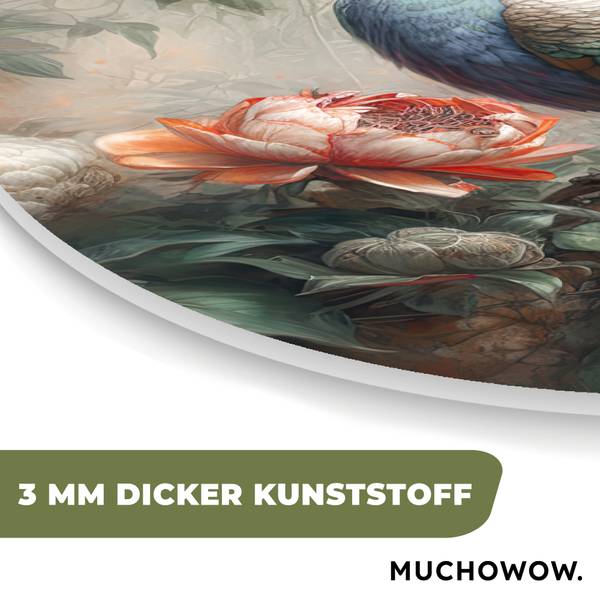 BILD Pfau 80 x 120 cm