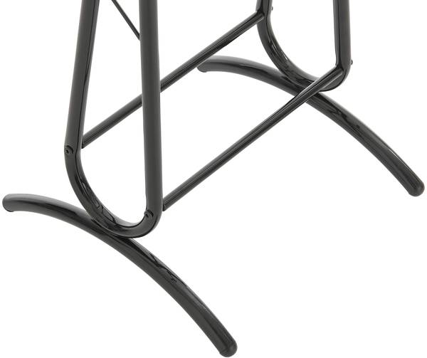 Herrendiener Rufus Schwarz - Metall - 40 x 110 x 35 cm