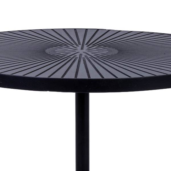 Beistelltisch  Diana Schwarz - Metall - 41 x 45 x 41 cm