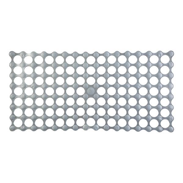 Wanneneinlage RONDINO Silber - Textil - 34 x 34 x 68 cm