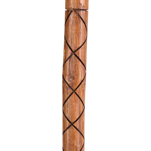 Deko-Wanderstock  Walk Braun - Massivholz - 4 x 120 x 4 cm