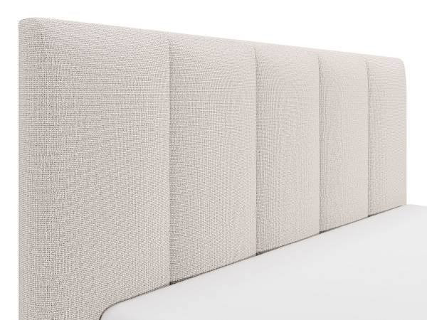 Bett mit Bettkasten KILACLO Beige
