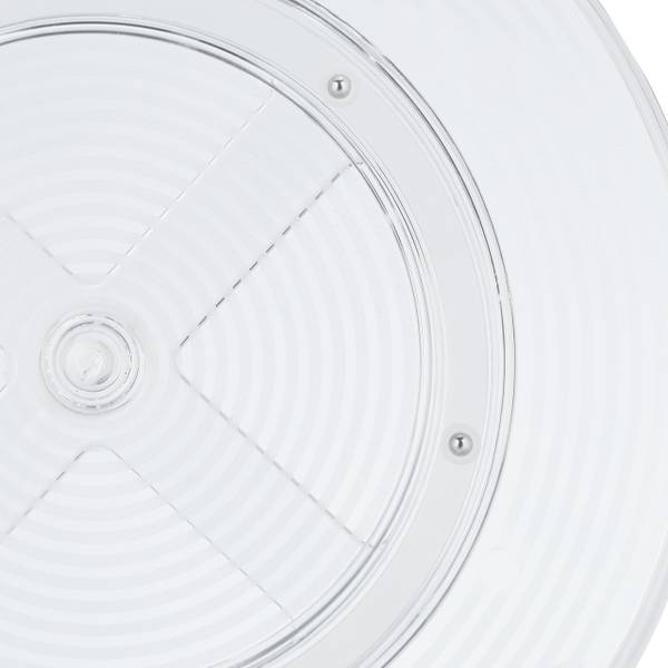 Durchsichtiger Drehteller für die Küche Kunststoff - 30 x 4 x 30 cm