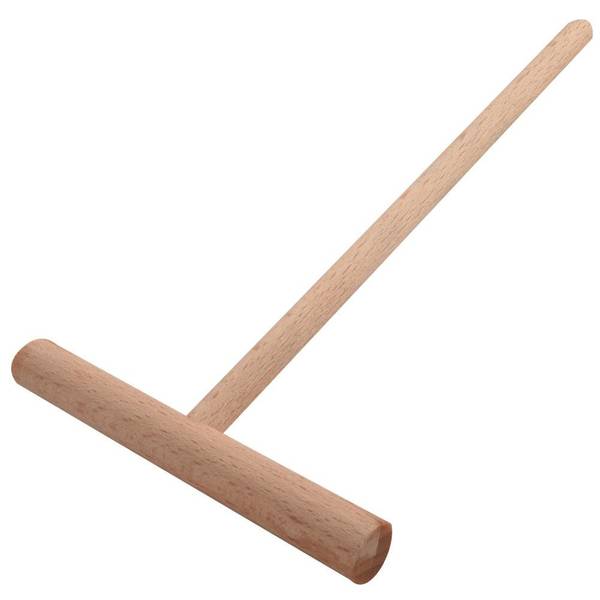 Teigverteiler 140345 Beige - Massivholz - 14 x 1 x 15 cm