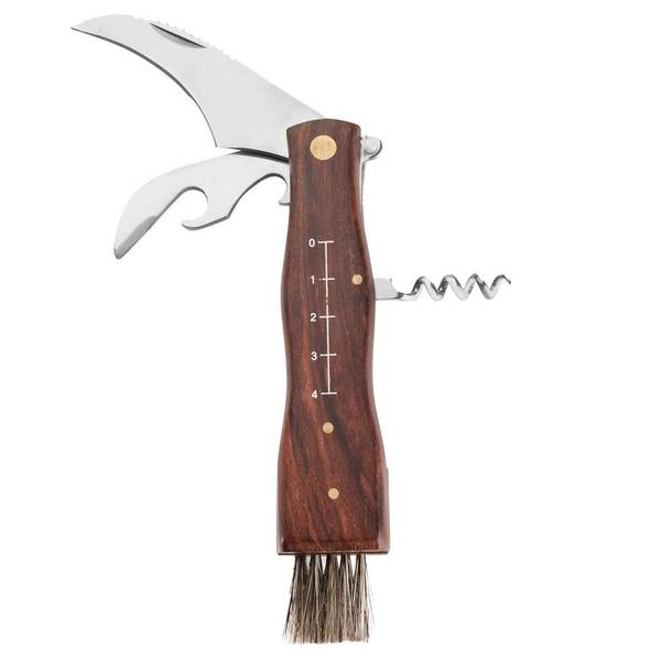 Pilzmesser 831681 Braun - Edelstahl - 4 x 2 x 14 cm