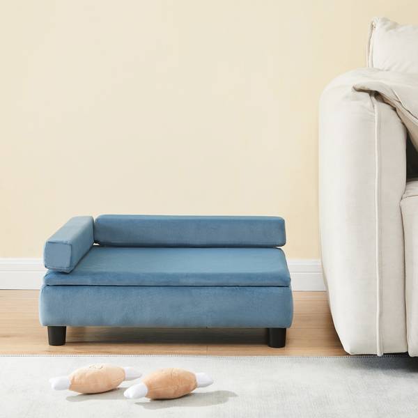 Haustierbett Salkonssad Blau