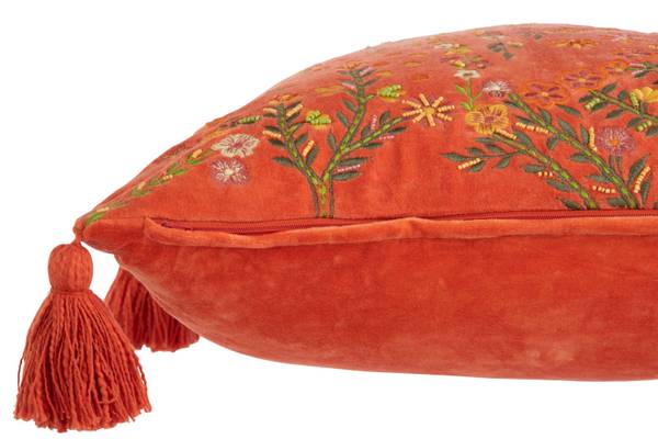 Kissen Mexican Fiesta Orange - Textil - 50 x 15 x 50 cm