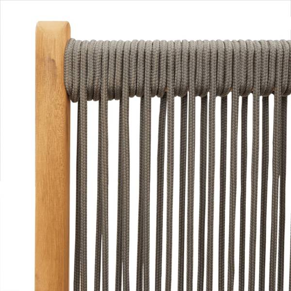 Chaise de jardin 3033687-3 (lot de 6) Gris