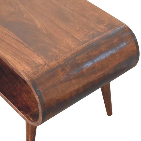 Salontafel Amaya bruin - mango - 80 x 44 x 50 cm