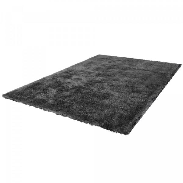 Tapis shaggy BULUT 80x150 tufté noir Noir - Textile - 80 x 4 x 150 cm