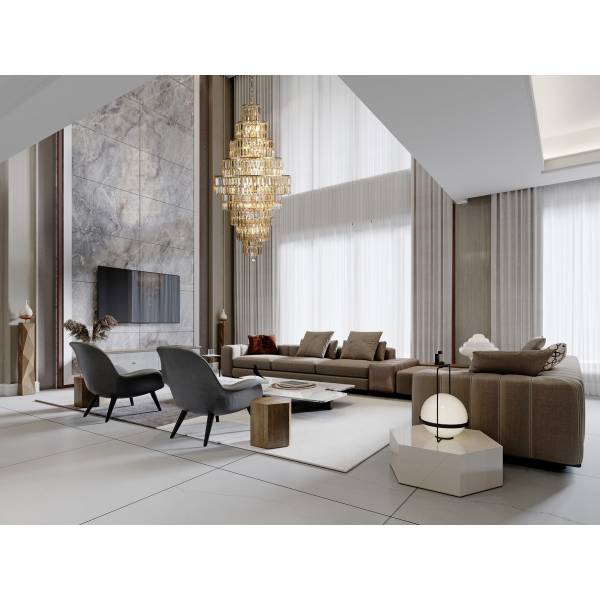 Anhänger Empire Metall - 60 x 128 x 60 cm