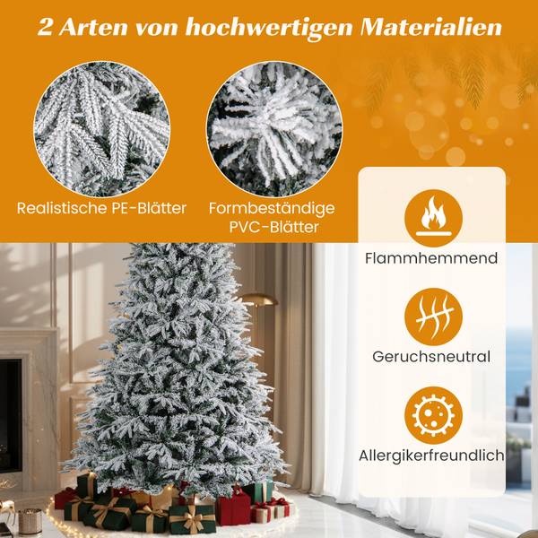 Weihnachtsbaum OY47311 Grün - Kunststoff - 150 x 240 x 150 cm
