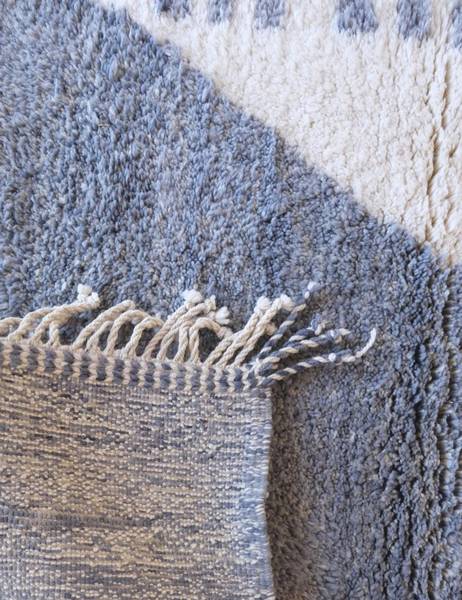 Teppich BERBER Blau - Naturfaser - 114 x 164 x 114 cm