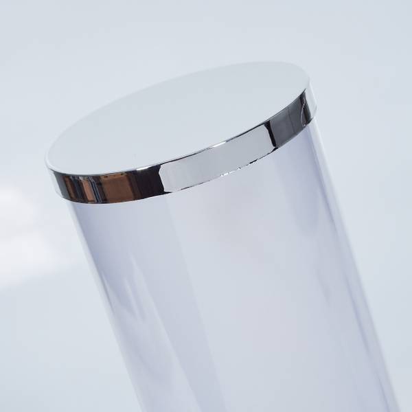 Tischleuchte Bagno Weiß - Metall - 11 x 38 x 17 cm