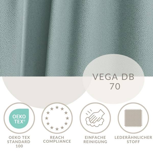 Boxspringbett Gotu Türkis - Liegefläche Länge: 160 cm