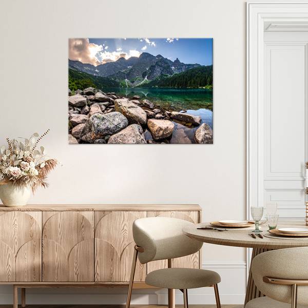 Tableau déco Lac 90 x 60 cm
