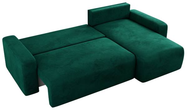 Ecksofa ARGOS L Dunkelgrün