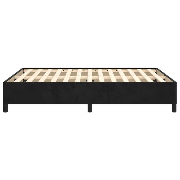 Bedframe 3016042-4 zwart - 143 x 203 cm