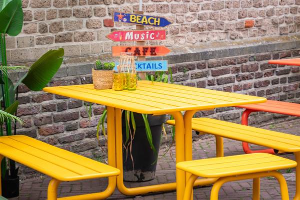 Picknicktisch Max Gelb