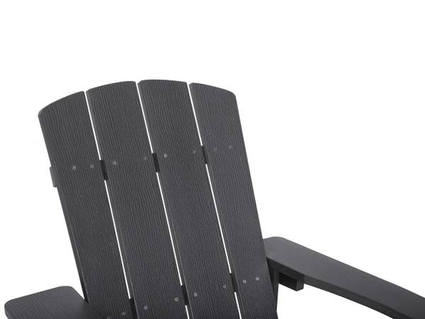 Chaise de jardin ADIRONDACK Dunkelgrau