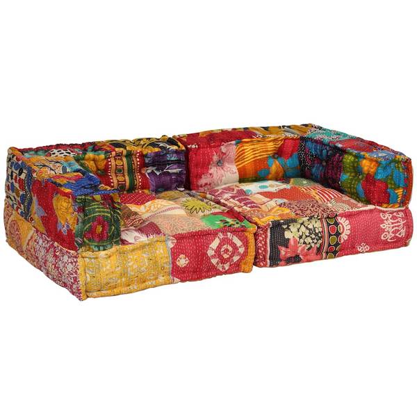 Modularer Pouf 297477-1 Polyester - 140 x 40 x 70 cm