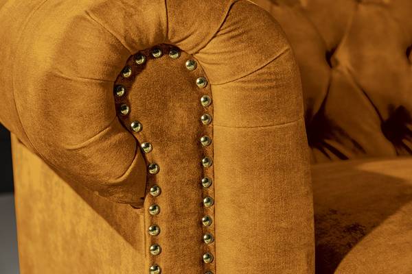 Sofa CHESTERFIELD Gelb