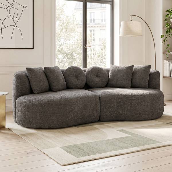 3-Sitzer Sofa RMCFT Grau