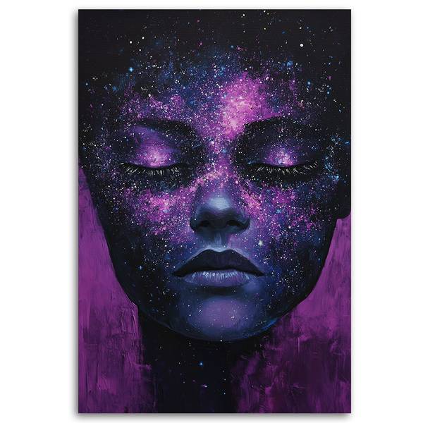 Tableau déco Visage de femme 40 x 60 cm