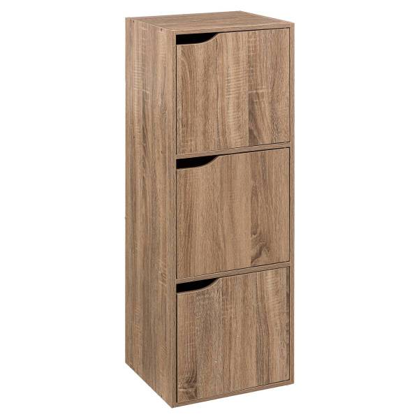 Regal mit 3 Fächern MIX N MODUL Beige - Holzwerkstoff - 32 x 100 x 34 cm