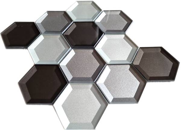 Mosaikfliesen 88-XB159 Glas - 23 x 23 x 23 cm