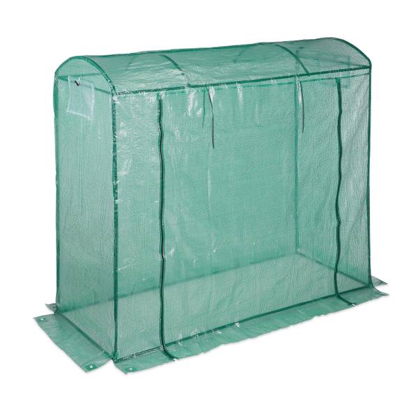 Tomatengewächshaus 170x200x80 Grün - Stahl - 80 x 170 x 200 cm