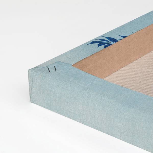 Leinwand 60x40 Japanische nacht Polyester - 3 x 60 x 40 cm