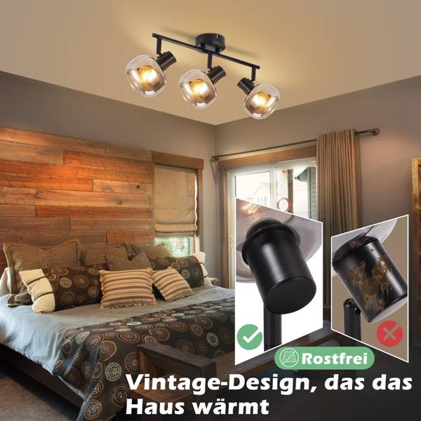 Deckenstrahler Cottbus 11 x 20 x 39 cm