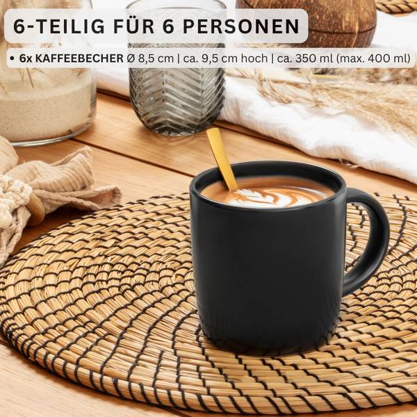 Kaffeebecher Set Madeira - 6 teilig kaufen