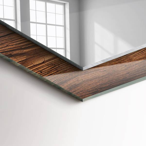 Dekospiegel Waldtextur Breite: 60 cm