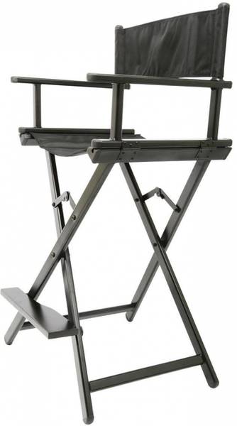 Klappstuhl VISAGIESTOEL-ZWART Schwarz - Aluminium - 52 x 108 x 43 cm