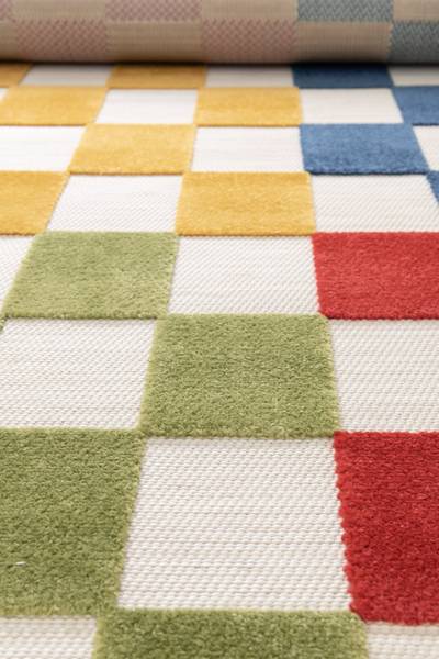 Kindertapijt MULTI CARREAUX 160 x 230 x 160 cm