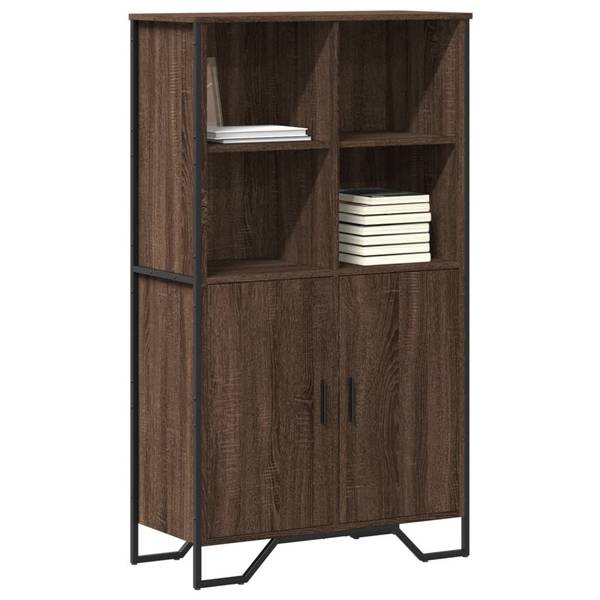 Highboard DE8816 Braun - Holzwerkstoff - 80 x 138 x 36 cm