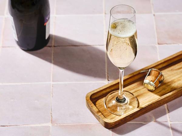 Champagnerflöte LAGOM 6er-Set Glas - 7 x 24 x 5 cm