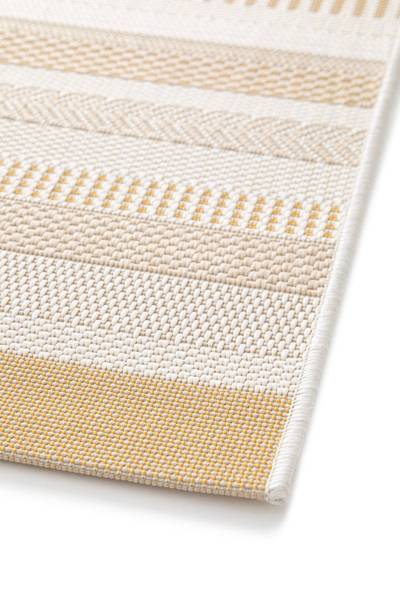 Teppich für drinnen und draußen SOLEA Gelb - Textil - 160 x 230 x 160 cm