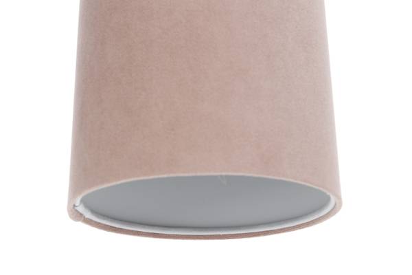 Suspension Tube Jasmin Rose vieilli - Gris lumineux - Hauteur : 25 cm