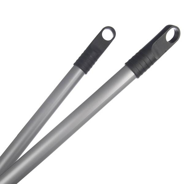 Besen und Kehrschaufel Set 711853 Grau - Kunststoff - 21 x 87 x 25 cm