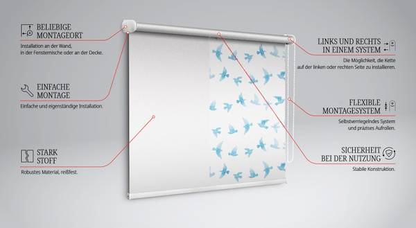 Rollo AZUREA 60 x 140 cm