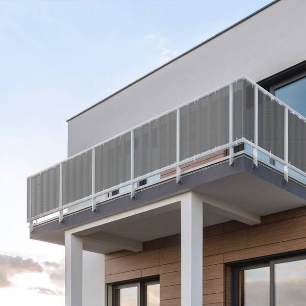 Balkon Sichtschutz Cinzento 250 x 90 cm