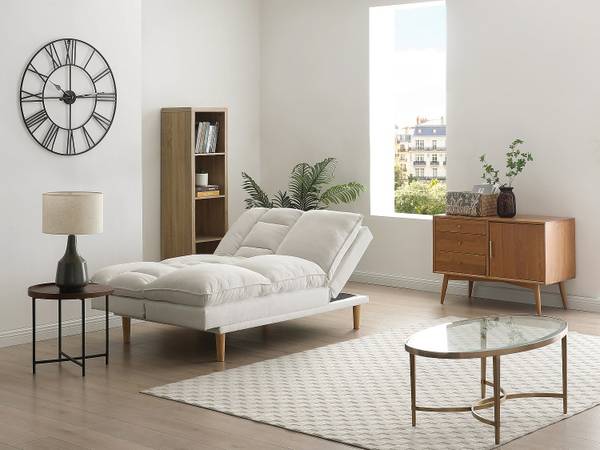 Schlafsofa PALOBU Beige - Textil - 174 x 92 x 102 cm