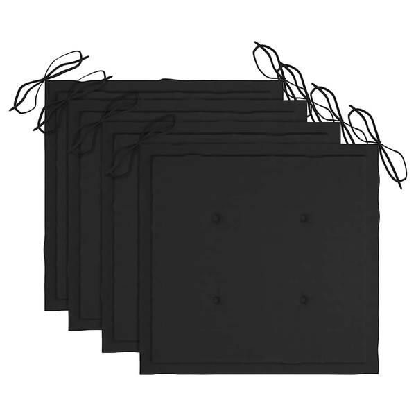 Gartenstuhl 3007526-2 (4er Set) Schwarz